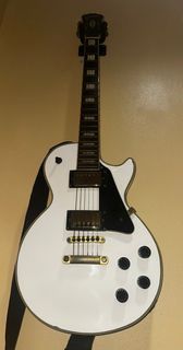 2008 Epiphone Les Paul Custom Pro Alpine White