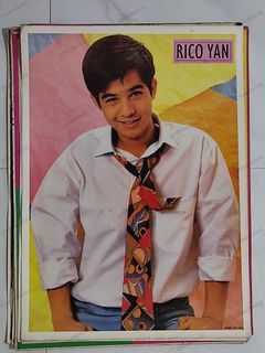 90s vintage poster Rico yan