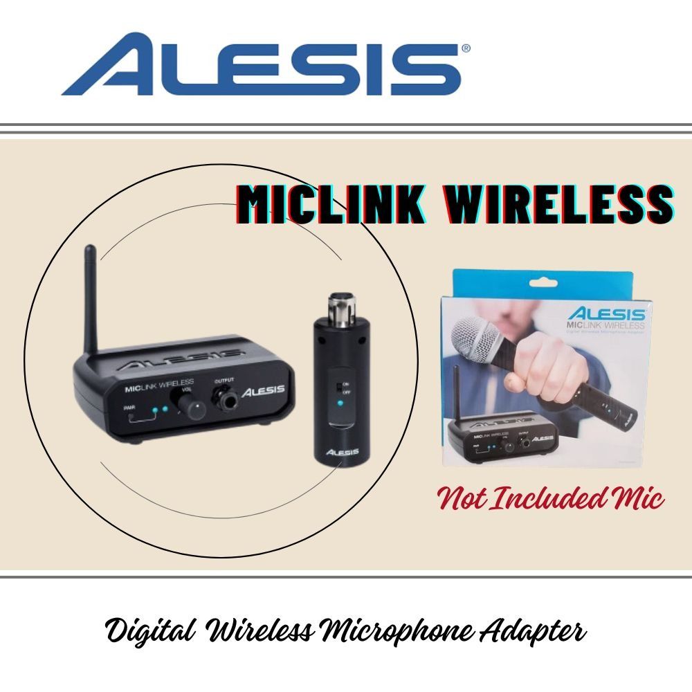 Alesis MicLink Wireless Digital Microphone Adapter