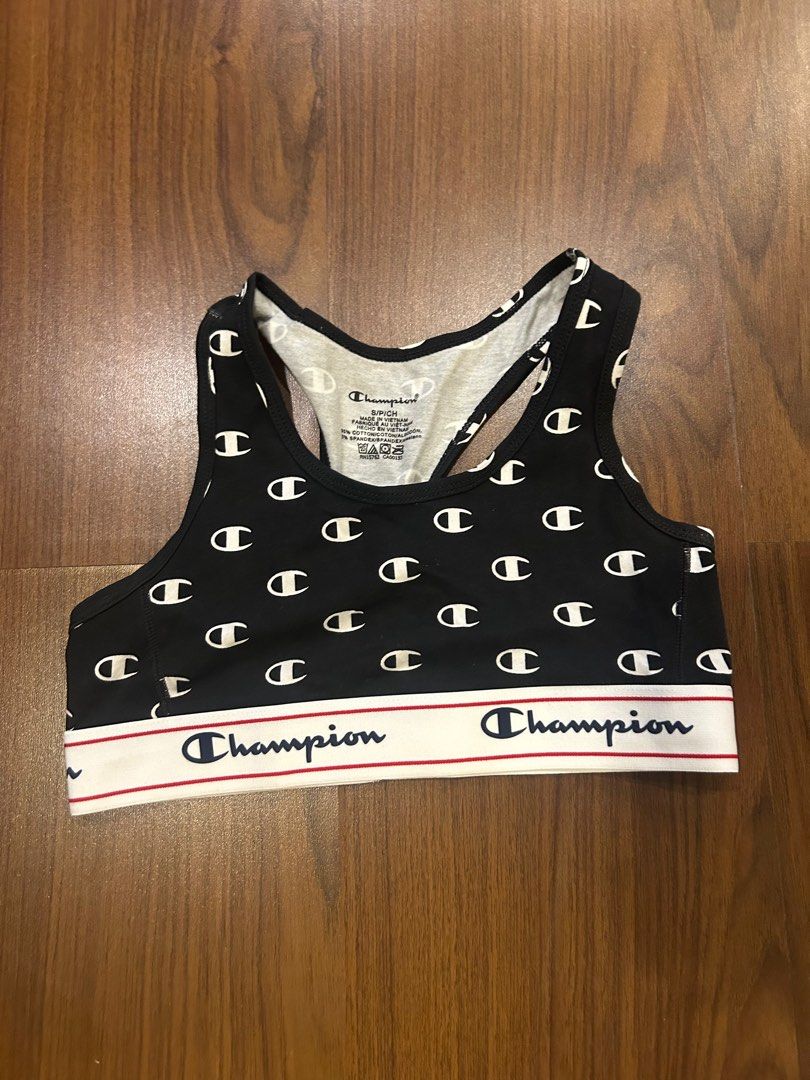 Champion Bralette (Category: Others Tops) located in Manila. Submitted by bbstyle___ (Listing ID 1348549215, Image 3). Description: Not padded Used once .