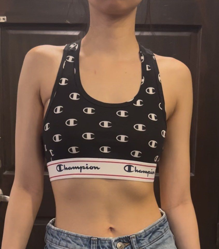 Champion Bralette (Category: Others Tops) located in Manila. Submitted by bbstyle___ (Listing ID 1348549215, Image 1). Description: Not padded Used once .