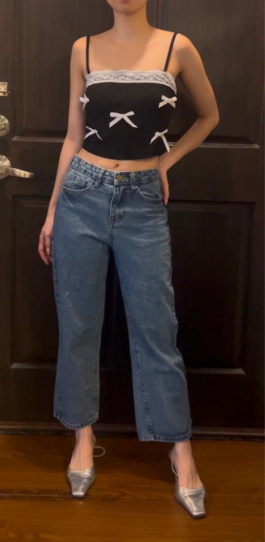 Coquette bow tank top (Category: Others Tops) located in Manila. Submitted by bbstyle___ (Listing ID 1348547969, Image 2). Description: .