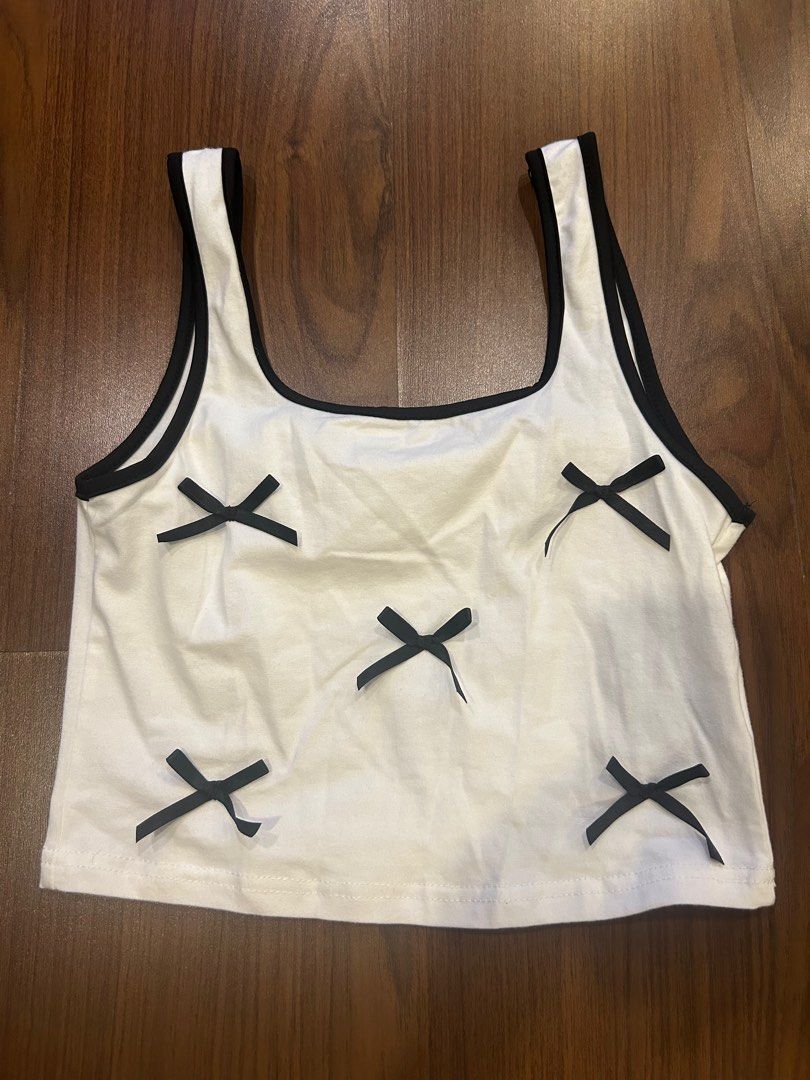 Coquette Bow Tanktop (Category: Others Tops) located in Manila. Submitted by bbstyle___ (Listing ID 1348547822, Image 2). Description: .