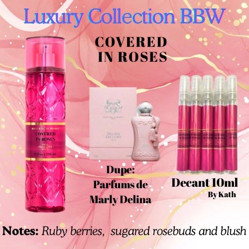 Decant 10ml Luxury Bath and Body Works (Category: Fragrance & Deodorants) located in Batangas. Submitted by klv_24 (Listing ID 1348587113, Image 3). Description: Extracted from Original Bottle. 10ml glass spray bottle. BBW original from Canada/US Payment first thru Gcash/Maya Delivery Fee/Shipping fee c/o to Buyer Thank you po..