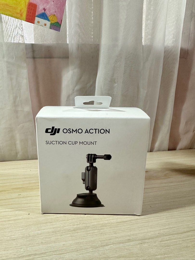 DJI Osmo Action Suction Cup Mount (Category: Mounts & Holders) located in Marikina City. Submitted by alwaysinjapan (Listing ID 1348474766, Image 1). Description: Bought from DJI SM Aura Store Used once Selling because I sold my action cam Original price was 1,990 Gcash J&T.