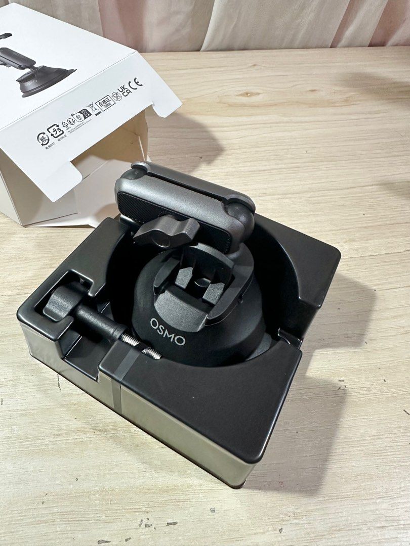 DJI Osmo Action Suction Cup Mount (Category: Mounts & Holders) located in Marikina City. Submitted by alwaysinjapan (Listing ID 1348474766, Image 3). Description: Bought from DJI SM Aura Store Used once Selling because I sold my action cam Original price was 1,990 Gcash J&T.