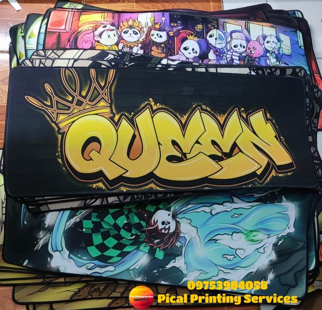 Extended Mousepad (Category: Mouse & Mousepads) located in Manila. Submitted by printone_2026 (Listing ID 1348605464, Image 2). Description: Extended Mousepad Now Accepting Rush Orders 09753984058.