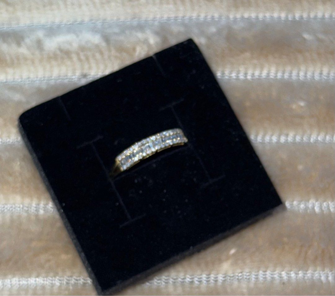 Half eternity diamond ring (Category: Rings) located in Iloilo. Submitted by cheenaaa (Listing ID 1348495219, Image 2). Description: .30 ct natural diamonds in 18k japan gold.