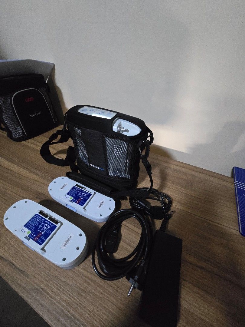 Inogen one G3 portable oxygen concentrator (Category: Rehabilitative Devices) located in Cainta. Submitted by reabilty (Listing ID 1348536627, Image 1). Description: Inogen one G3 portable oxygen concentrator FAA APPROVE Inogen one oxygen concentrator, the listed accessories below Setting by 4 Liters Weight : 4.8 Pounds AC Power supply Carry bag,manual I can send trough email. Cash on delivery Meet up possible Oxygen flow Intelligent delivery tec