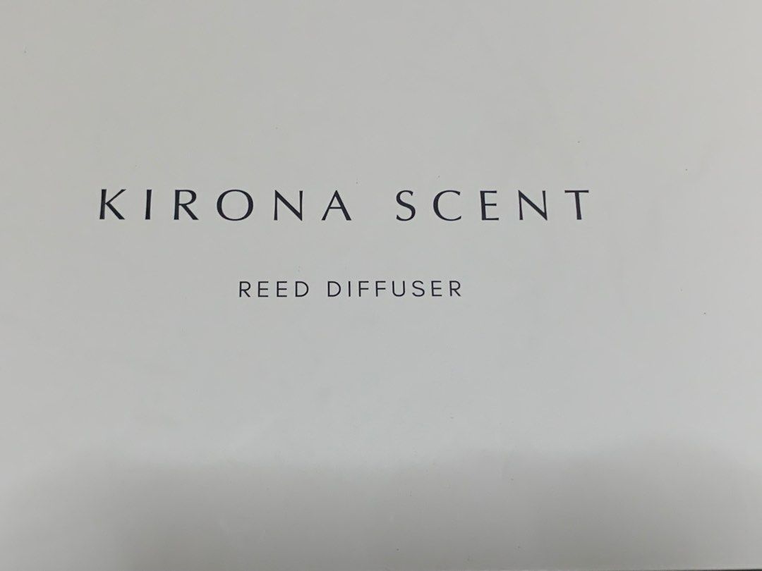 Kirona Diffuser (Category: Home Fragrance) located in Singapore. Submitted by onglailai00 (Listing ID 1348618026, Image 1). Description: Box Includes: 1x Empty Aura Reed Diffuser 1x Premium 250ml Reed Refill 2 Set of 5x Willow Wood Reed Sticks.