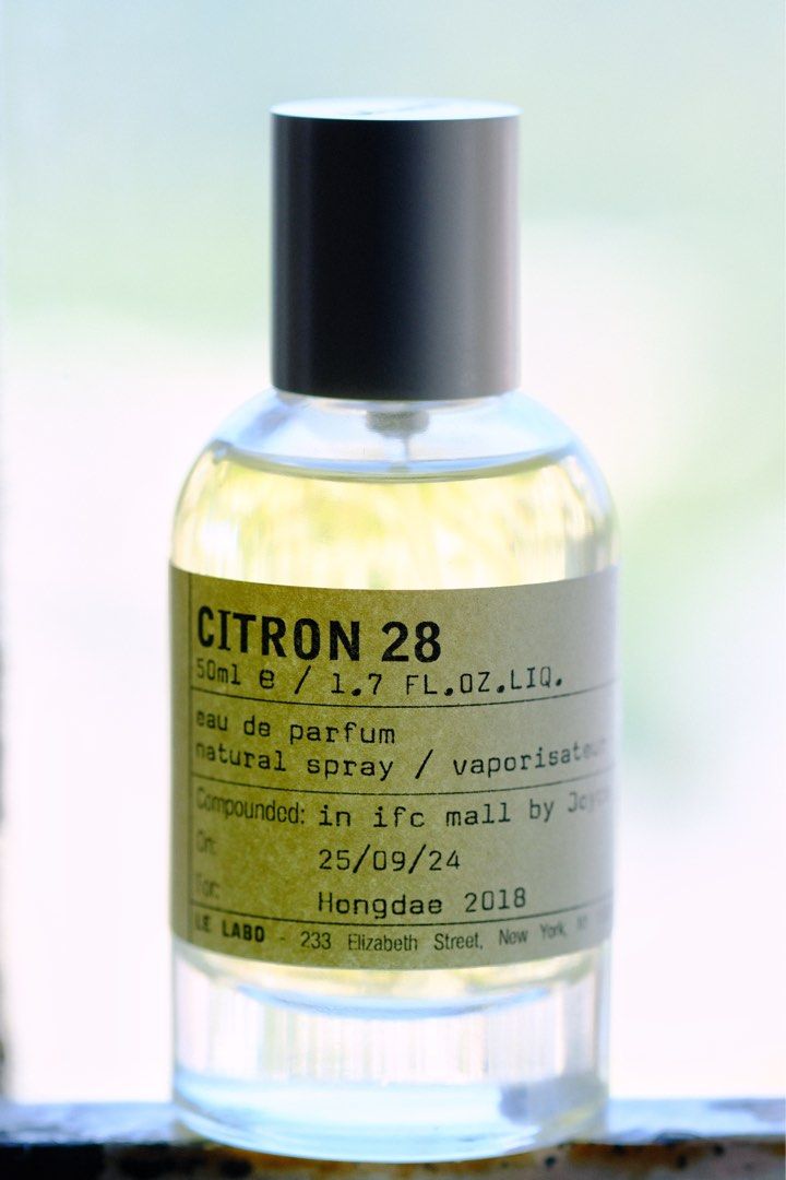 Le Labo Lelabo Citron 28 Citron28 Seoul分裝decant sample 香水fragrance perfume  edt edp, 美容＆個人護理, 健康及美容- 香水＆香體噴霧- Carousell