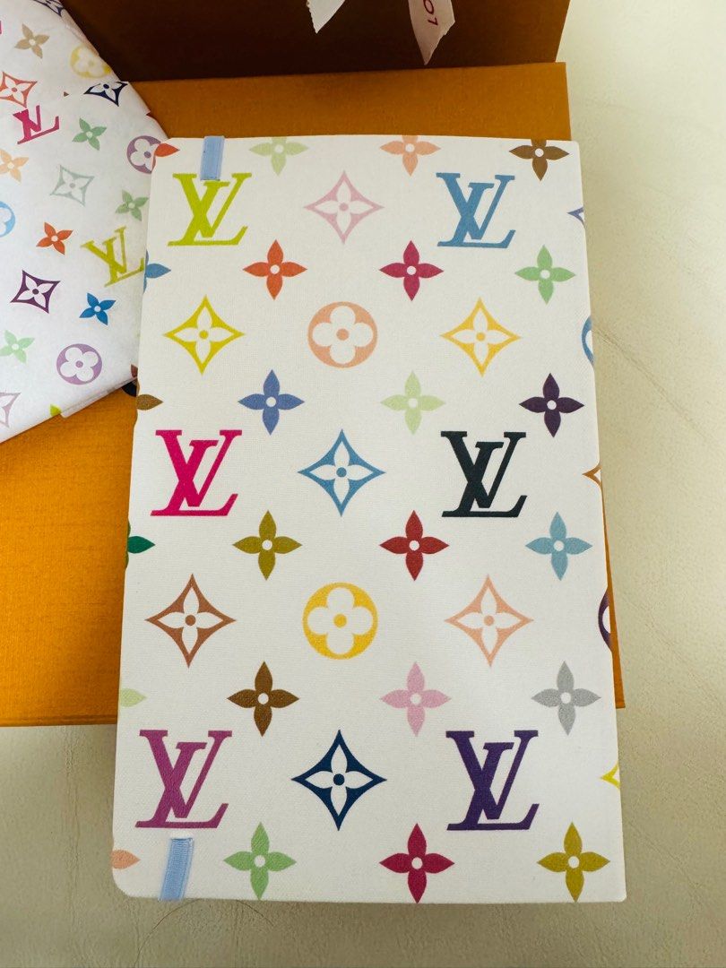 人気コラボ♪【LOUIS VUITTON × 村上隆】Jane Notebook MM 新品☆LV × 村上隆 コラボ 限定 ノートブックMM・ジェーン