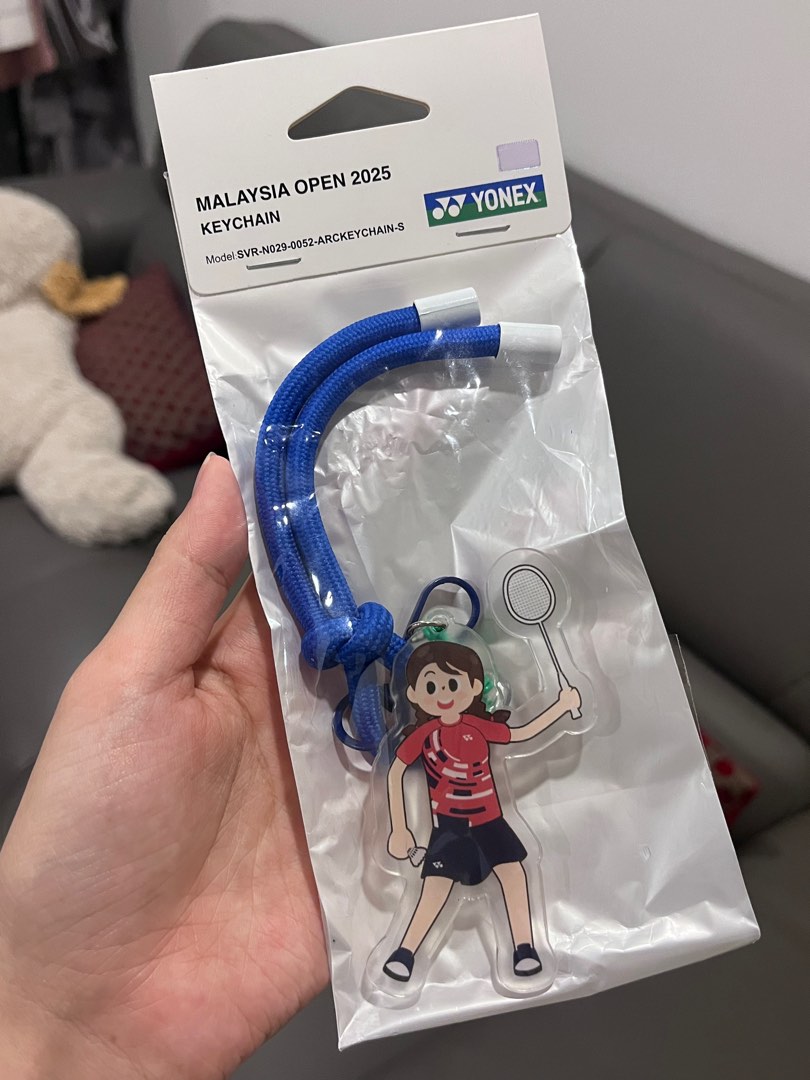 YONEX Malaysia Masters 2025 Pull & Spin Keychain main image 1
