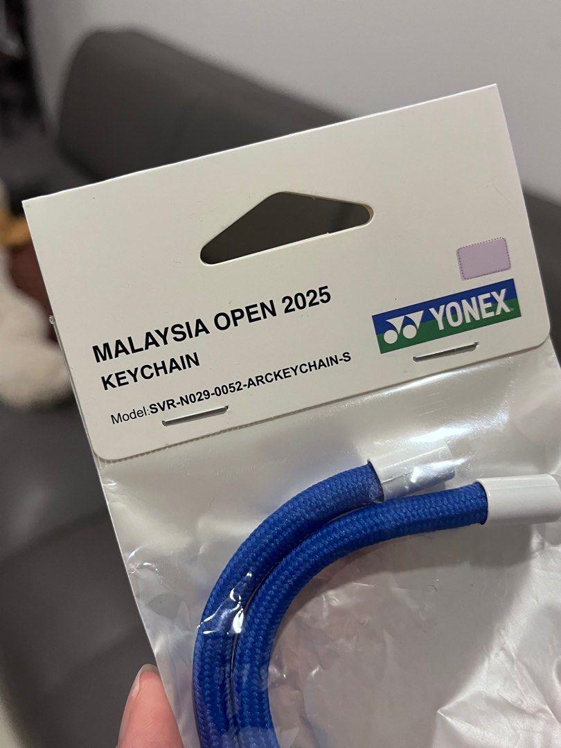 YONEX Malaysia Masters 2025 Pull & Spin Keychain