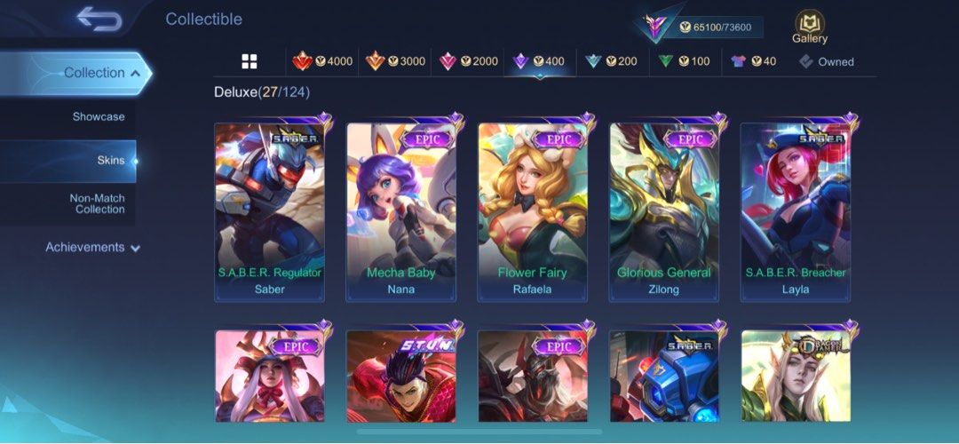 ml account (Category: Game Gift Cards & Accounts) located in Caloocan City. Submitted by kerwinkiwe05281 (Listing ID 1348536683, Image 3). Description: .