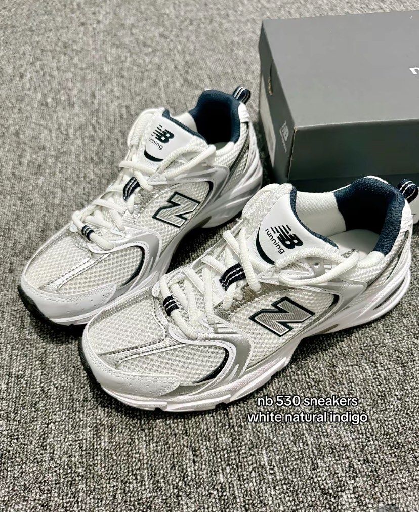 NEW BALANCE 530 WHITE INDIGO Size 38
