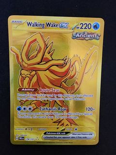 gold walking wake pokemon card For Sale When Pokemon Pokémon TCG - Walking Wake