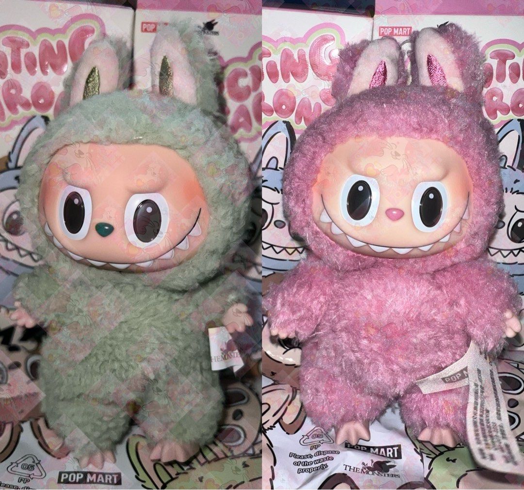 [ONHAND] LABUBU POP MART LYCHEE BERRY GREEN GRAPE (Category: Designer & Blind Box Toys) located in Taytay. Submitted by shendoremi (Listing ID 1348535514, Image 1). Description: [ONHAND] LABUBU POP MART Available: LYCHEE BERRY GREEN GRAPE mop: gcash mod: flash express/lalamove/grab my loc: taytay rizal meetups: sm taytay/sm angono/gh shoppesville/rob galle (mon-sat, 11am-2pm) shipping: shipped w bubble wrap and mailer box thank you!.