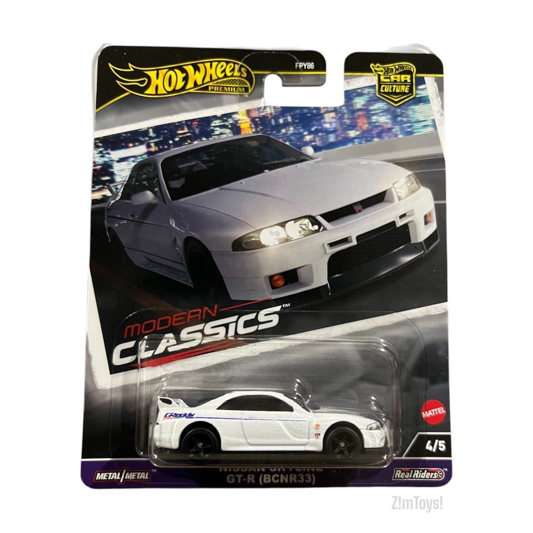 Original Mattel Hotwheels Premium/ Car Culture Nissan Skyline R34 LBWK ...