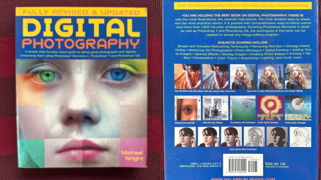 Photography books (Category: Storybooks) located in San Juan City. Submitted by vickytofu (Listing ID 1348455994, Image 3). Description: On-hand Preloved Photography Books 70 each Please manage your expectations! These are old, pre-loved items and NOT BRAND NEW, hence the price. Before shipping, I send out more photos of the books so you can see the wear and tear. Thank you! ✨ .