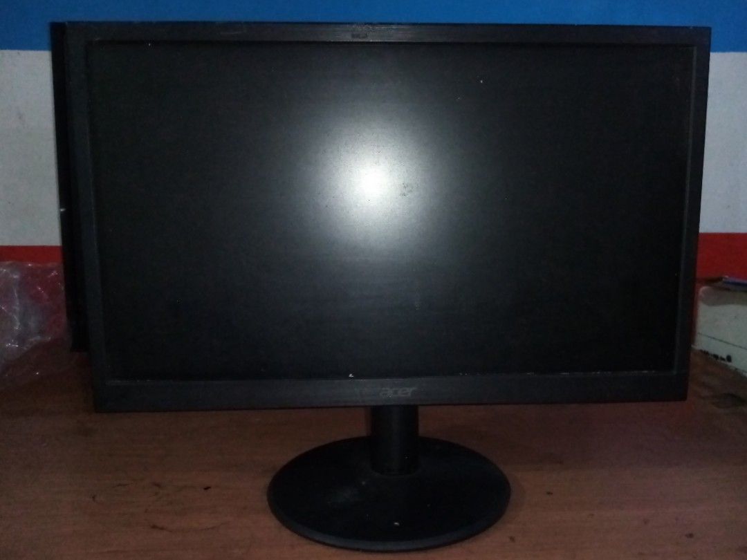 Preloved ACER Computer Screen (Category: Monitor Screens) located in Caloocan City. Submitted by all_antiques_preloved (Listing ID 1348542392, Image 1). Description: ☑️ Not working na po pero never pinaayos before. ☑️ Sorry po madumi yung screen😅 Pero makinis pa po ito once nalinis ng maayos. ☺️ ☑️ Tap on the photo to see full picture. ☺️ ☑️ Can still provide pictures or videos upon request po. ☺️.