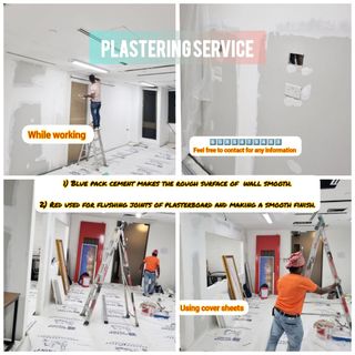 Painting, Plastering, Epoxy, Varnish,Oil Paint, Hacking, Dismantle, Disposal, Vynl Flooring, Vynl Installation, Tiles Installation, Tiles Hacking, Lay Out,  Cement Screeding, Restaurant Painting, Industrial Epoxy,Hip-pon Paint, Toilet Pipe Painting, Limewash,Cheap Plastering, Cheap Painting. Collection item 1