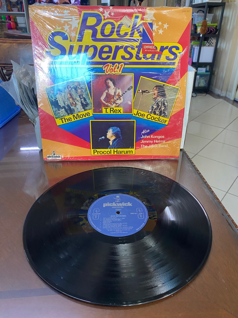 Rock Superstars Vol.1 - T-Rex / Joe Cocker / The Move - Original Music ...