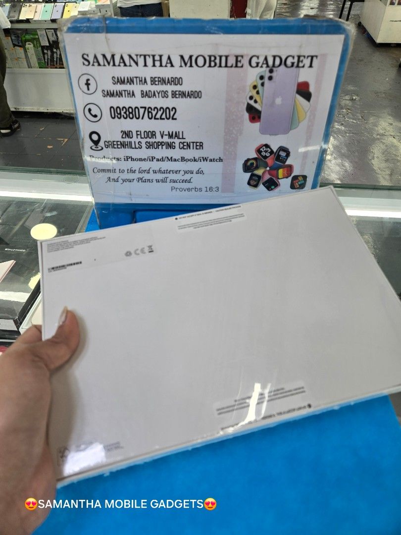 Samsung Galaxy Tab S9 FE WiFI Only (Category: Android) located in Manila. Submitted by lenweltong05295 (Listing ID 1348500028, Image 3). Description: Samsung Galaxy Tab S9 FE WiFI Only Brandnew Sealed with Warranty Onhand Stock.