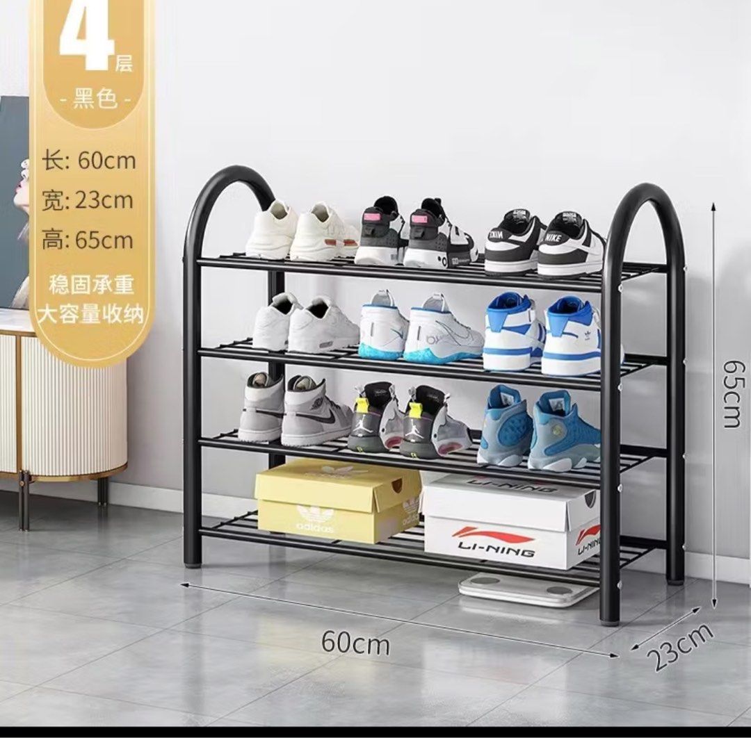 Shoe Rack [SG STOCK] Carbon Steel Shoe Rack Outdoor Shoes Storage Rack ...