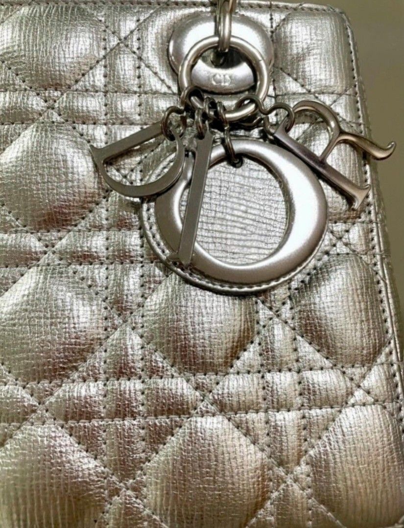 Small Lady Dior ABC Strap Christian Dior (Category: Luxury Bags & Wallets) located in Liloan. Submitted by madalingkausapworker (Listing ID 1347699502, Image 2). Description: HELPING A GOOD BEST FRIEND ✅ 110% Legit, Authentic & Original ✅ Double your money back if proven fake Buy Now, Ship Now 9.8/10 Pristine condition very well cared My bestfriend used twice only - wedding & doctoral degree graduation Silver hardware Excellent Pristine all origi