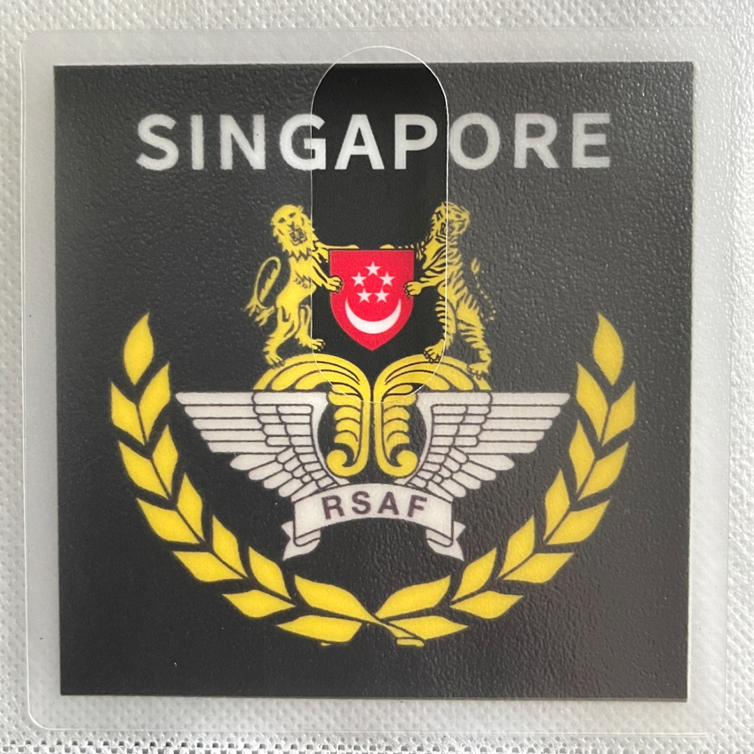 Static Cling Decals : RSAF (2 designs / Price is for 1pc) Republic of ...