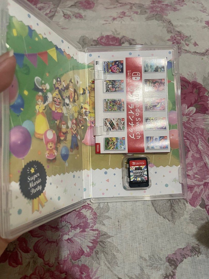 Super Mario Party ENGLISH (Category: Nintendo) located in San Mateo. Submitted by ericaatolentino (Listing ID 1348471696, Image 2). Description: Super Mario Party Bough this brand new Good as new used twice only fix price 1,800/// swap to mario jamboree mop: gcash mod: jnt/lalamove meetup: sm san mateo/riverbanks.