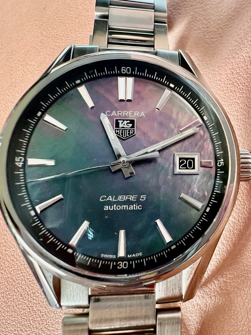 時計 TAGHeuer CALIBRE 5 Tag Heuer Carrera Calibre 5 Japan Limited edition Black Pearl