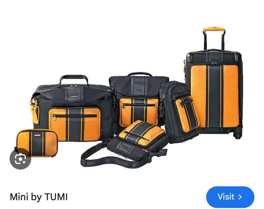 Tumi x Mini Cooper Weekender Duffle Bag w/ Detachable Backpack (Category: Briefcases) located in Manila. Submitted by kickz_42 (Listing ID 1348473138, Image 2). Description: FOR SALE: - Tumi in collaboration with Mini Cooper Duffle Bag with detachable backpack - Made with Tumi’s Ballistic Nylon - Brand New & Unused; Purchased and stored only - 100% authentic, Not fake - Original packaging is intact, tags, straps, etc.. - Check all you want, what 