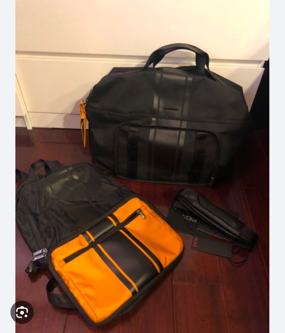 Tumi x Mini Cooper Weekender Duffle Bag w/ Detachable Backpack (Category: Briefcases) located in Manila. Submitted by kickz_42 (Listing ID 1348473138, Image 3). Description: FOR SALE: - Tumi in collaboration with Mini Cooper Duffle Bag with detachable backpack - Made with Tumi’s Ballistic Nylon - Brand New & Unused; Purchased and stored only - 100% authentic, Not fake - Original packaging is intact, tags, straps, etc.. - Check all you want, what 