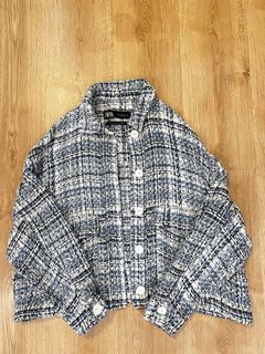 🔥Zara針織藍色外套🔥64222604352001110