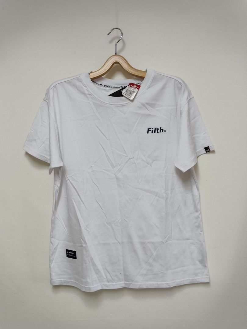5 Street Fifth 白色短袖上衣 T恤