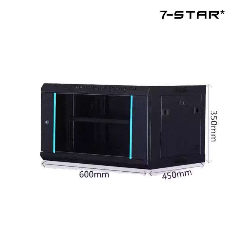 7-STAR* 6U Wall Mount Server Rack Cabinet for CCTV IP Camera | Storage ...