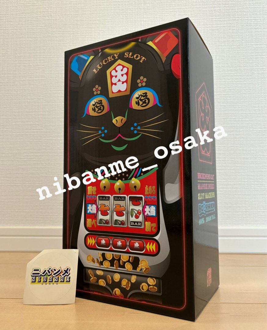 實體店預訂<日版> 日本現貨直送Medicom Toy Bearbrick Be@rbrick Lucky Cat Jackpot 400%  TOKYO Solamachi 東京晴空街道Maneki Neko lucky slot 招財猫老虎機拉霸機角子機
