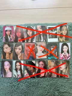 Aespa hot mess Armageddon drama my world girls  Giselle winter Ning Ning 專輯小卡特典小卡64172663063809110