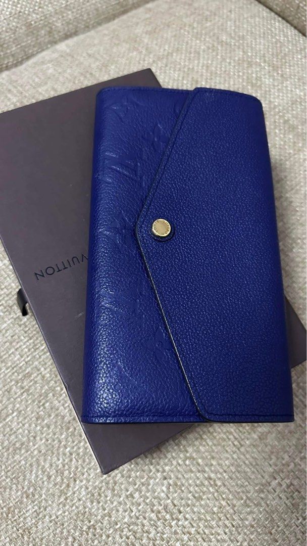 Authentic Louis Vuitton (Category: Luxury Bags & Wallets) located in Manila. Submitted by chloe_luxuries (Listing ID 1348795945, Image 2). Description: Guaranteed original Louis Vuitton Empriente Sarah long wallet Still in very good condition Comes with box only Pm for more details .