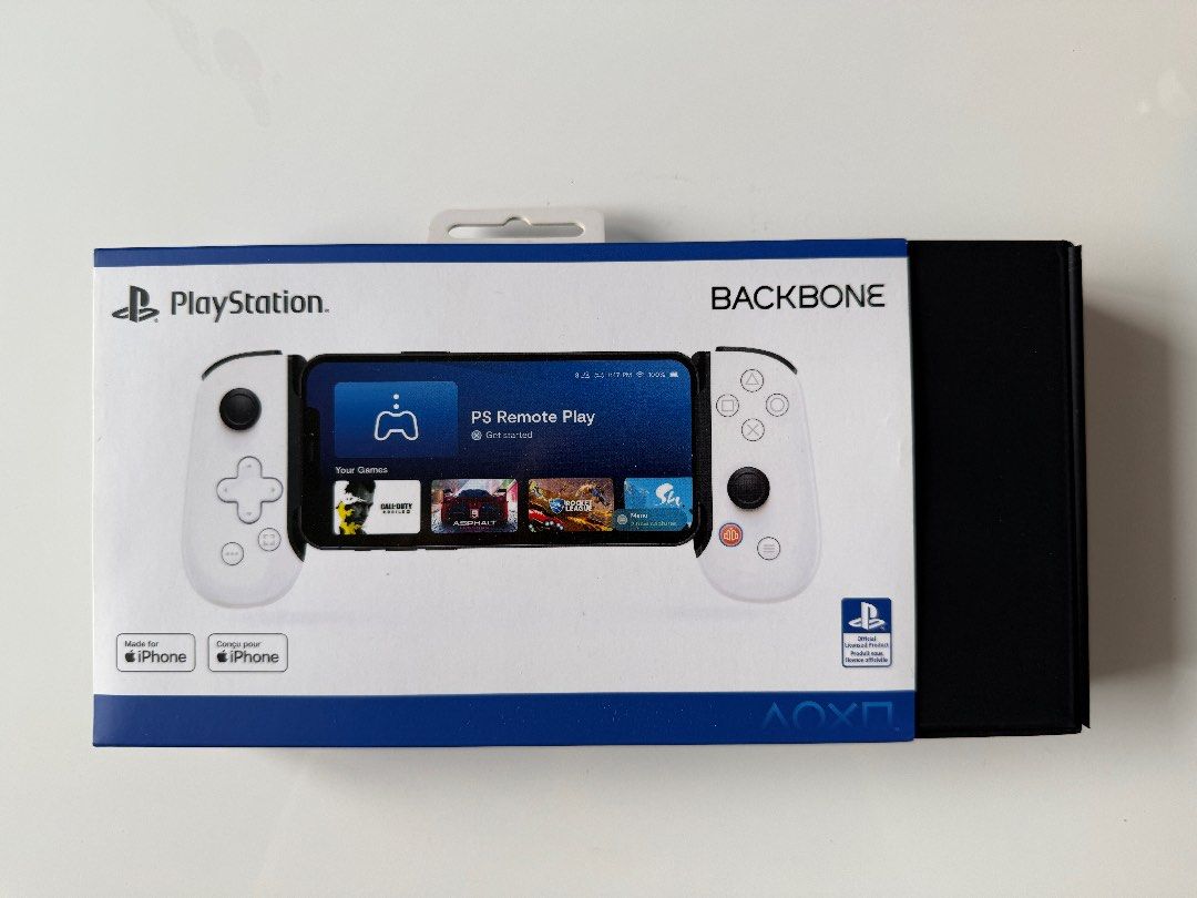Backbone Controller - iPhone (Lightning) version (Category: Controllers) located in Kuala Lumpur. Submitted by feltedowls (Listing ID 1348650289, Image 1). Description: Barely used Backbone Controller. Just bought iPhone 16, looking to swap to type C Backbone or to sell. This controller looks so new that the condition of it is better than the iPhone i bought. .