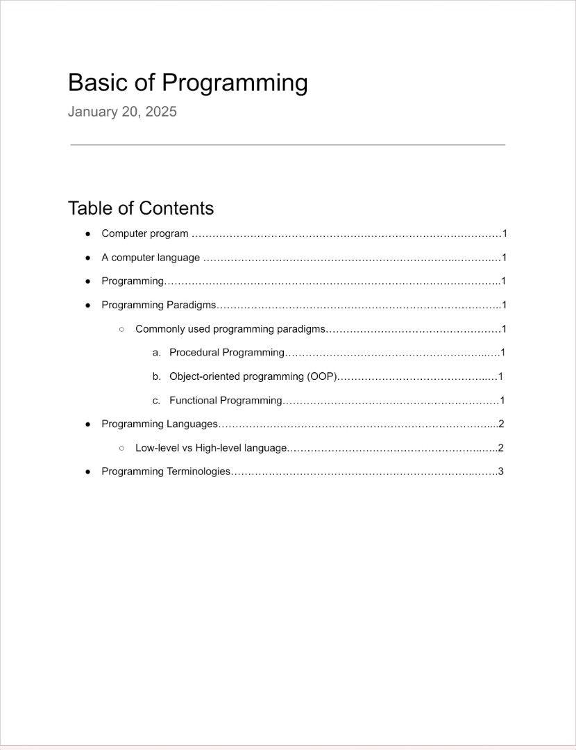 basics of programming notes (pdf copy), Hobbies & Toys, Books ...
