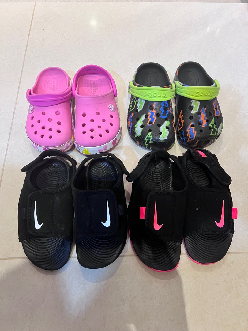 crocs nike sandals