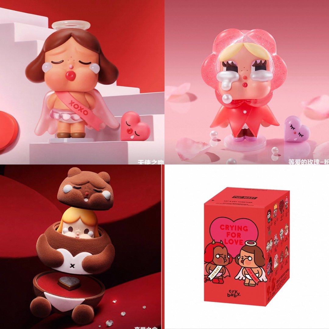 Crybaby Crying For Love Series POPMART VALENTINES DAY / FULL SET