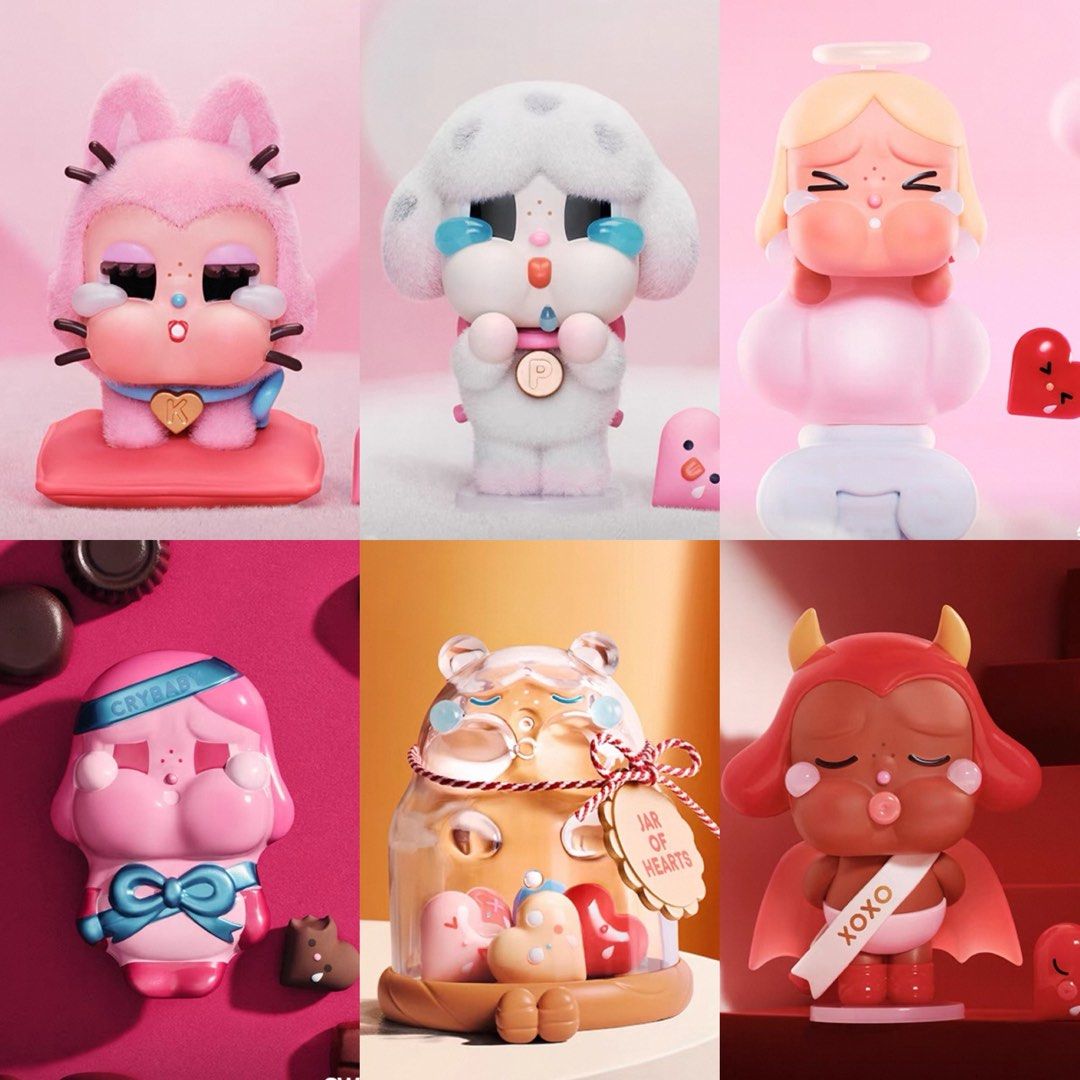 Crybaby Crying For Love Series POPMART VALENTINES DAY / FULL SET