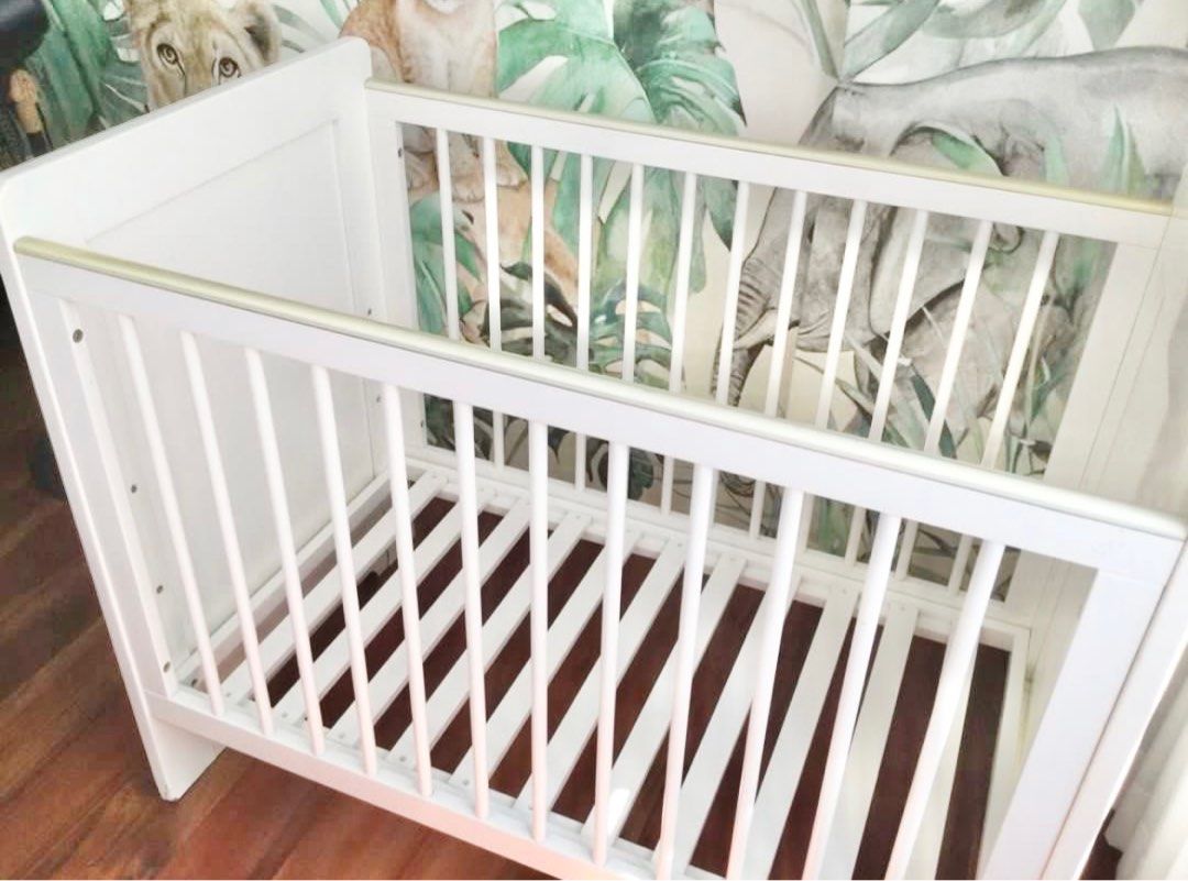 Cuddlebug Crib 3 Levels (Category: Cots & Cribs) located in Rizal. Submitted by invademyclosetmanila (Listing ID 1348670134, Image 2). Description: Selling from 6.5k down to 4.5k RFS : baby doesn’t like to sleep in crib Flaw : minimal paint crack Lalamove or pick up only.