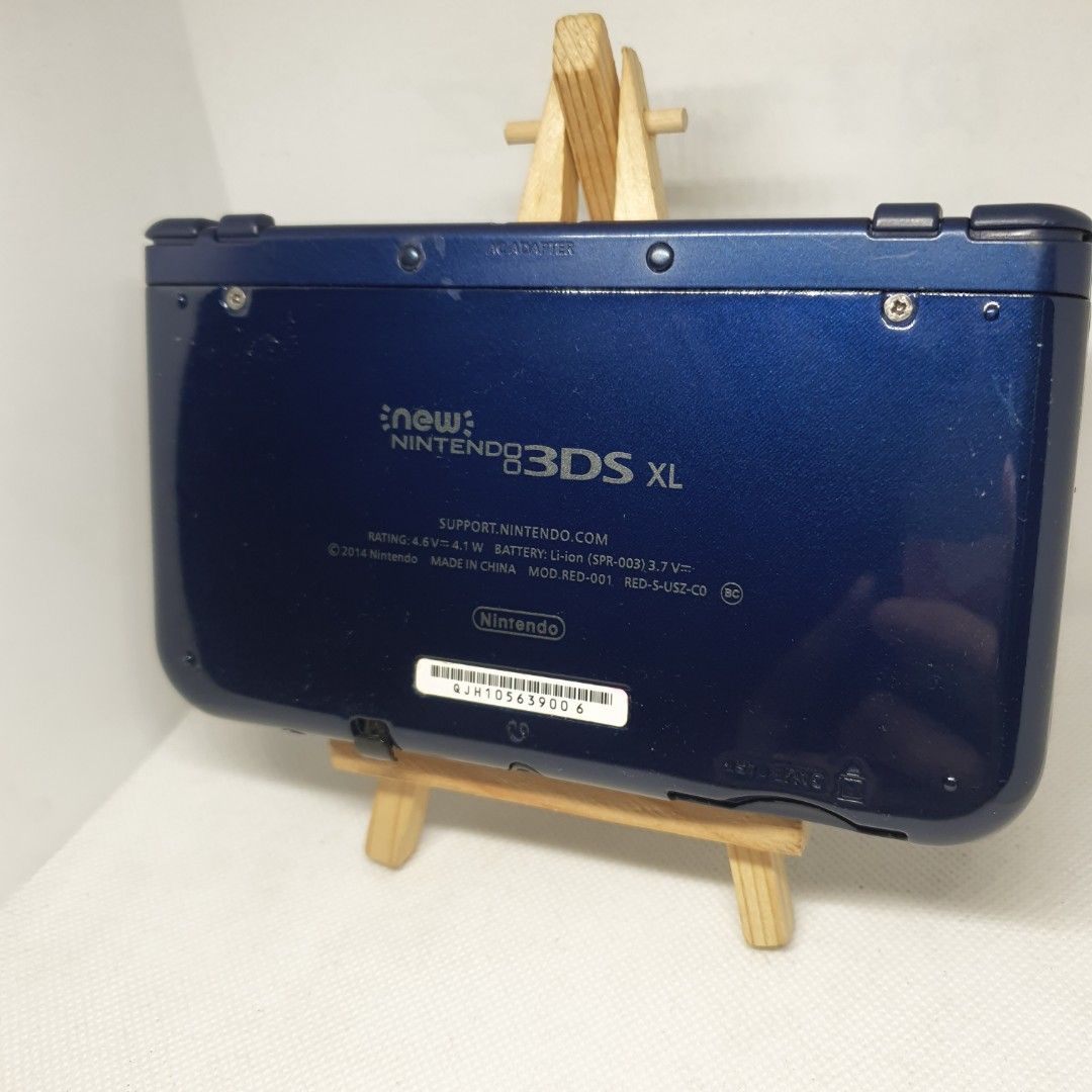 Dark Blue New Nintendo 3DS XL (Category: Nintendo) located in Quezon City. Submitted by itemsforadoption (Listing ID 1348754376, Image 2). Description: Rfs: Its 2025! Happy New Year! Hoping you have a good year ahead of you! If you have questions feel free to send a message. Though I'll most likely be able to reply from 10am to 8pm. Please be patient and understanding. Decluttering games and items that I've picked up or for friends and family. Pr