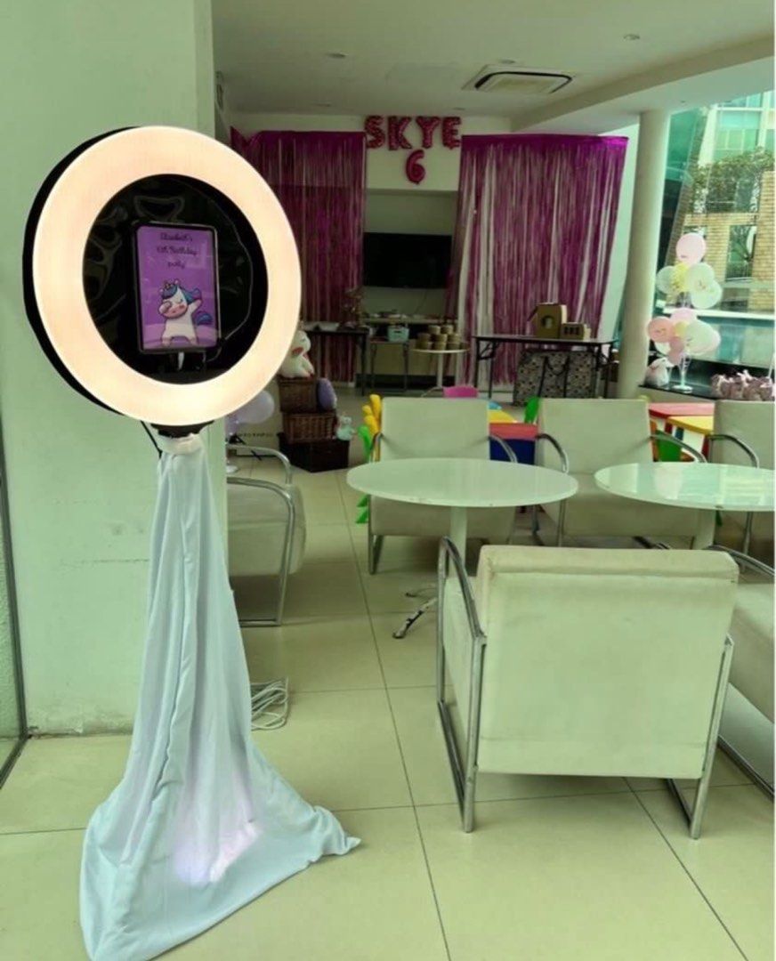 Digital Photobooth for Rent (Category: Other Photography Accessories) located in Paranaque City. Submitted by online.sellers888 (Listing ID 1348754946, Image 2). Description: Smart Digital PhotoBooth No Print For Rent Our all new Smart Digital Photobooth Rental - [ ] Take photos at our smart digital photobooth with an interactive tablet - [ ] choose your photo template designs - [ ] Our Digital Booth uses pro equipment to lightup the booth and ta