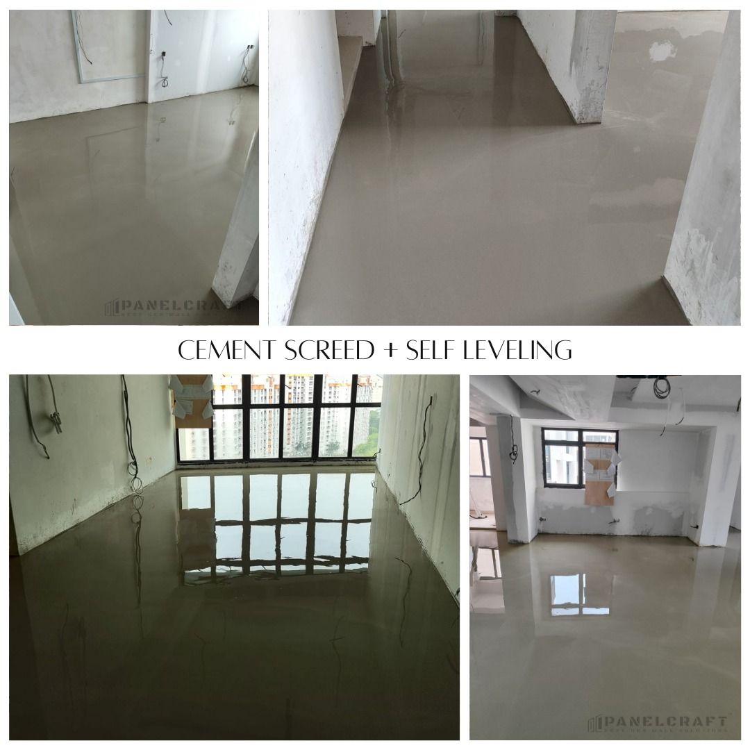 Direct Contractor Cement Screeding & Self Levelling HDB BTO Cements Floor Vinyl Screed leveling Vinyl Floors Contractors Cementing Screed Resale62863076568579112